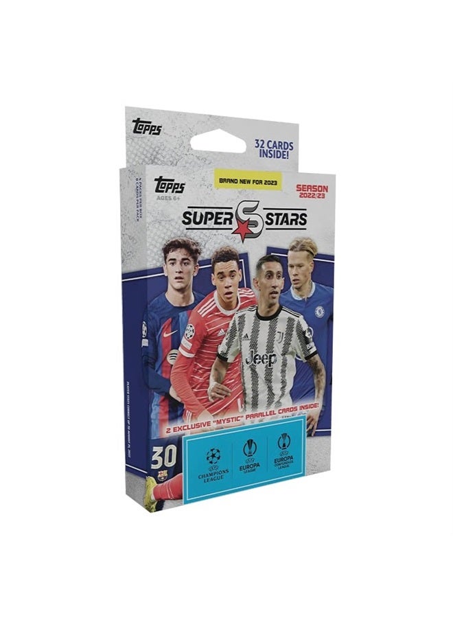 Topps UEFA Superstars 22/23 Hanger Pack (4 Packs) - Image 1