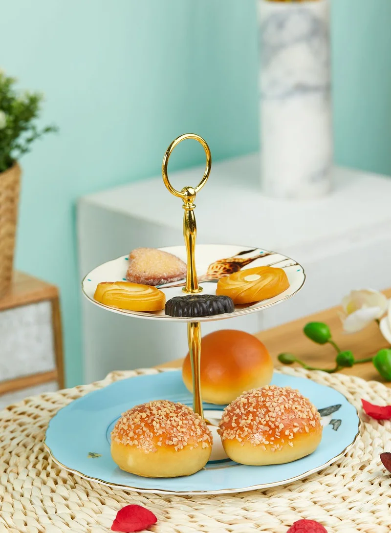 YVONNE ELLEN 2 Tier Cake Stand