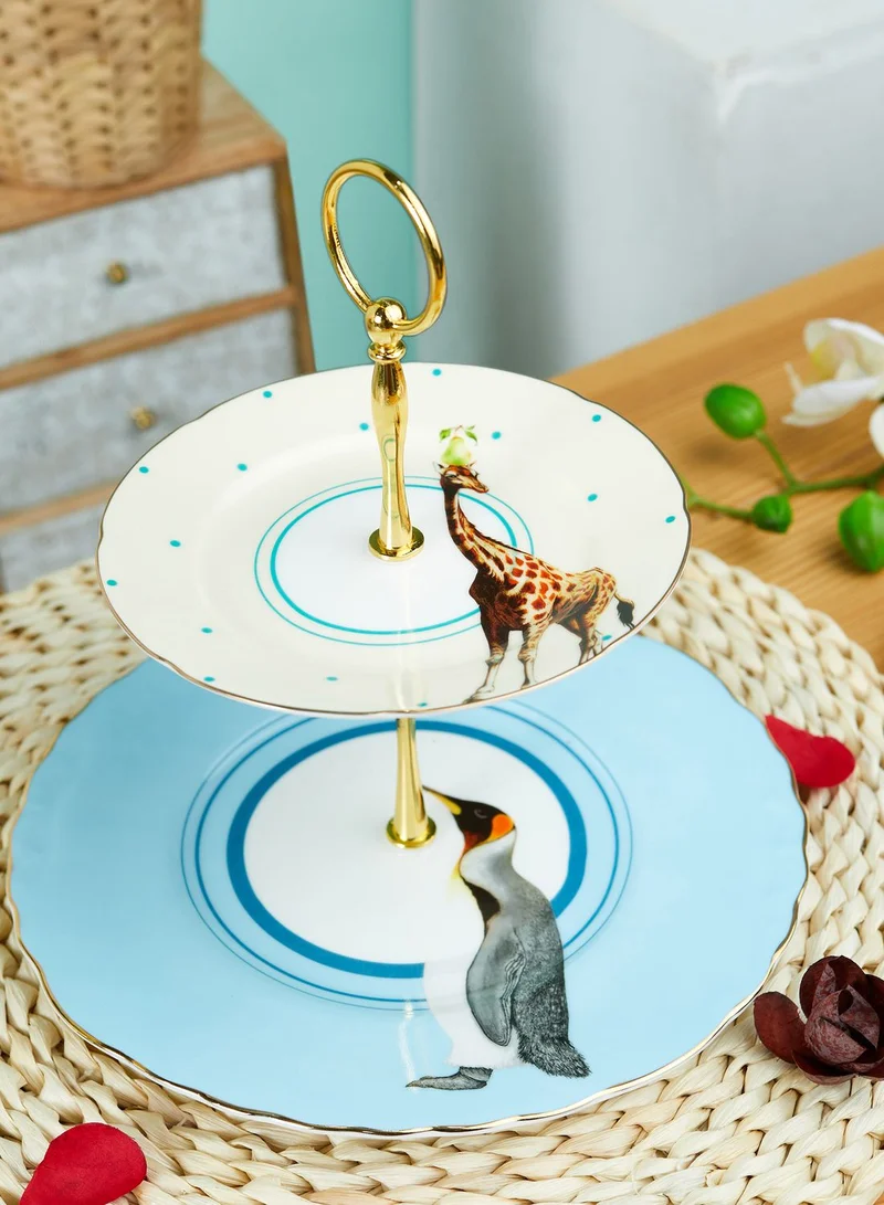 YVONNE ELLEN 2 Tier Cake Stand