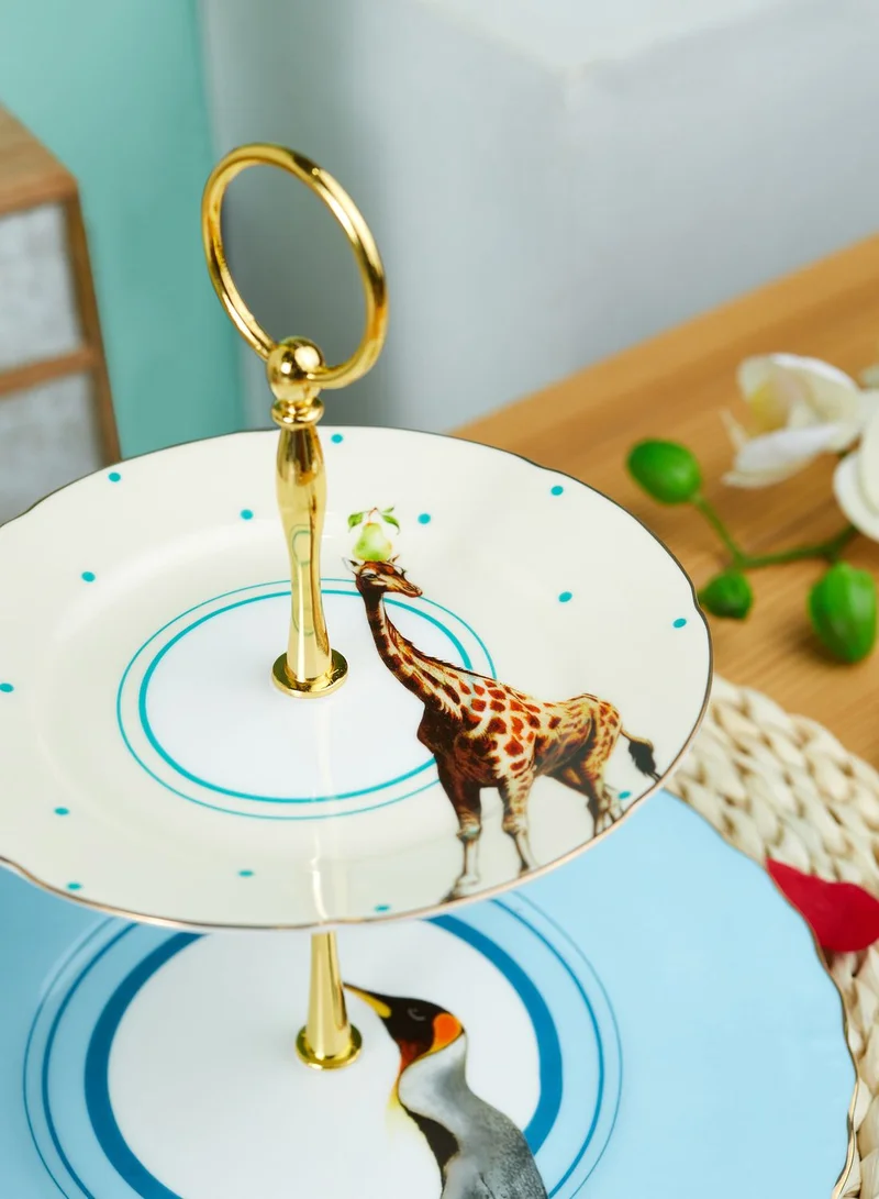 YVONNE ELLEN 2 Tier Cake Stand