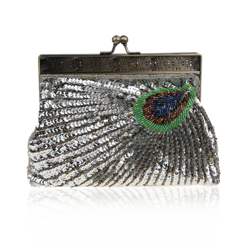 Handmade Bag Boutique Beaded Embroidered Bag Vintage Banquet Bag Cheongsam Accessories Gift Bag Continues To Sell 3382 - Image 2