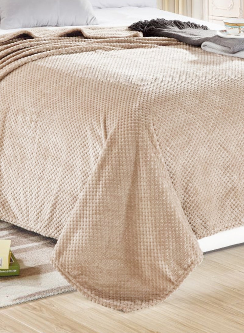 Throw Blanket All Season Warm Lightweight Thermal Super Soft Microfiber Flannel Printed Blankets for Couch Bed Sofa Single Size 160X200CM Multi Color - Image 3