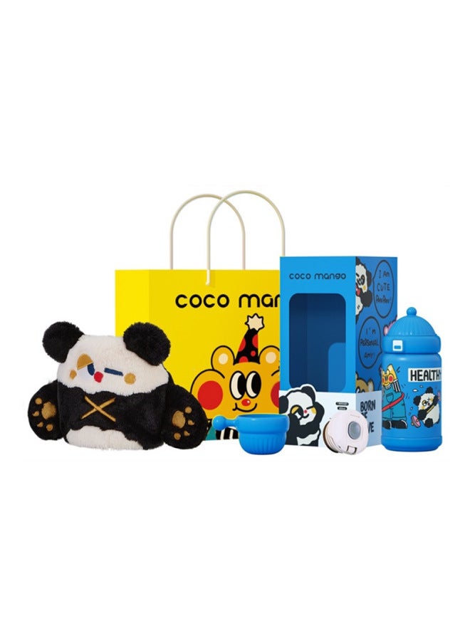 Coco Mango Kidsren's Thermos Cup With Straw, Dual-purpose Portable Water Cup For Girls And Elementary School Students, 316 Stainless Steel