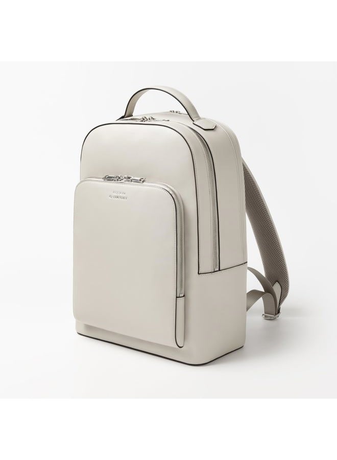 Comfyable حقيبة ظهر جلد نباتي فاخرة من إصدار X لأجهزة الكمبيوتر المحمولة 13" 14" 15" 16" ، حقيبة عمل مع حزام عربة وسحاب YKK ، حقيبة متينة مقاومة للماء للرجال والنساء ، حقيبة يومية للعمل - Image 2