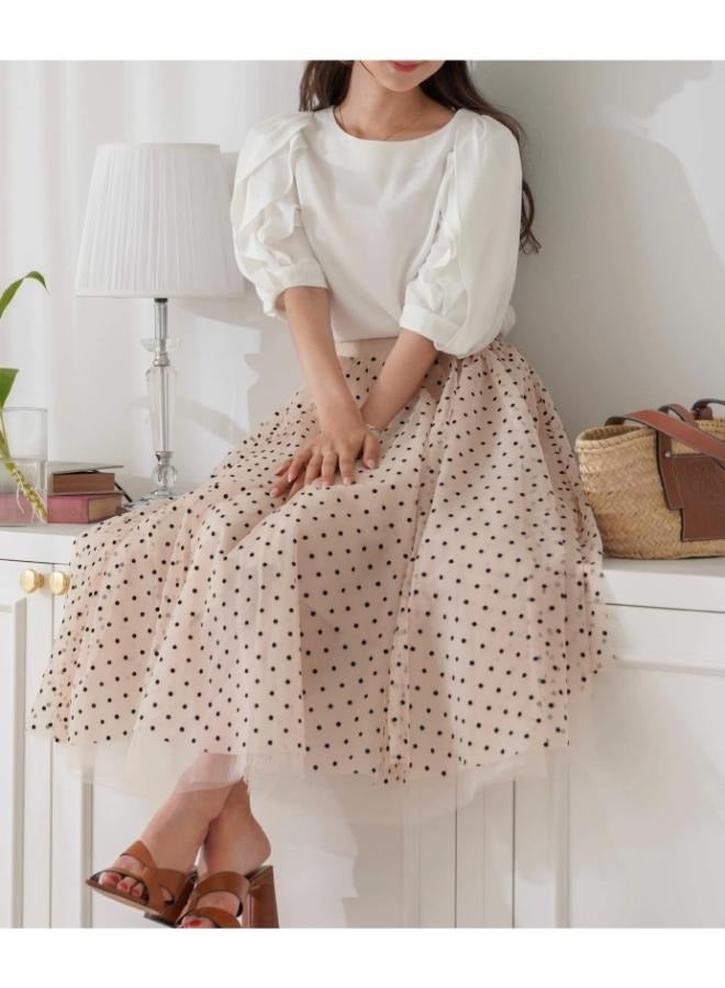 Fashion Design Ladies Skirts Bohemia Beach Long Chiffon for Woman Maxi Skirt  - Image 1