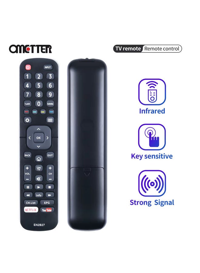 OMETTER New for Hisense Smart TV 55 Inches EN2B27 Remote Control LCD Universal 32K3110W 40K3110PW 50K3110PW - Image 1