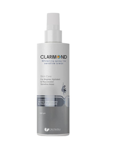 Clarimond Whitening Spray For sensitive Area - 200gm