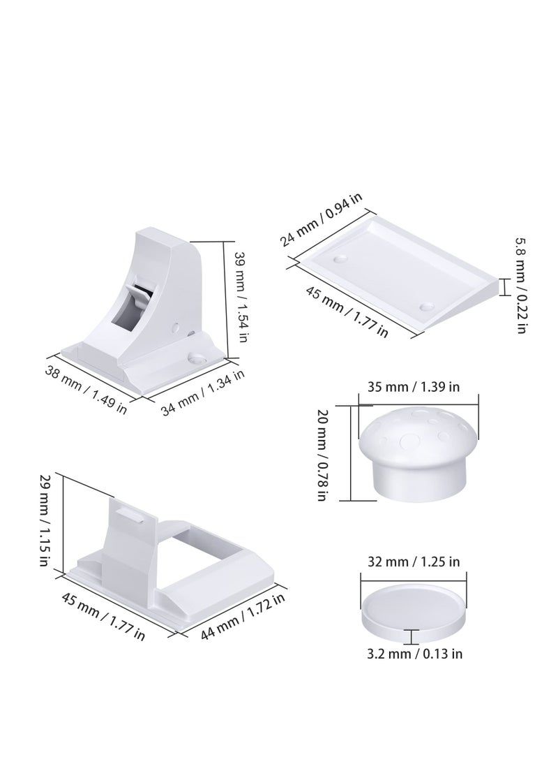Barakah 6 Pack Magnetic Child Safety Cupboard Locks with 2 Keys, Babyproof Your Cabinets and Drawers, No Drilling or Screws Needed, Includes 1 Child Safety Lock for Knobs - Image 4