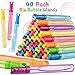 IJIGU 48 Pack Big Bubble Wands Bulk in 6 ColorsIdeal for Easter Summer Halloween Valentine Classroom Prizes - Image 4