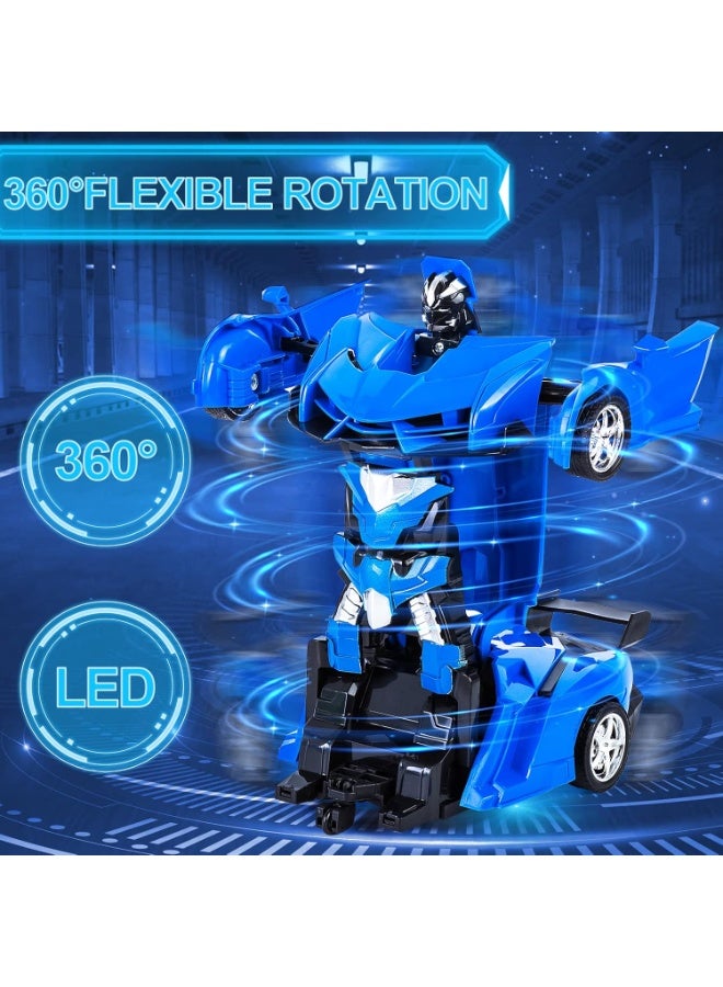 ST ZONE 2-in-1 RC Robot Car Transformer Toy for Kids – Remote Control Racing Car 1:18 Scale – Transforming Toy for Boys & Girls 6+ - Image 3
