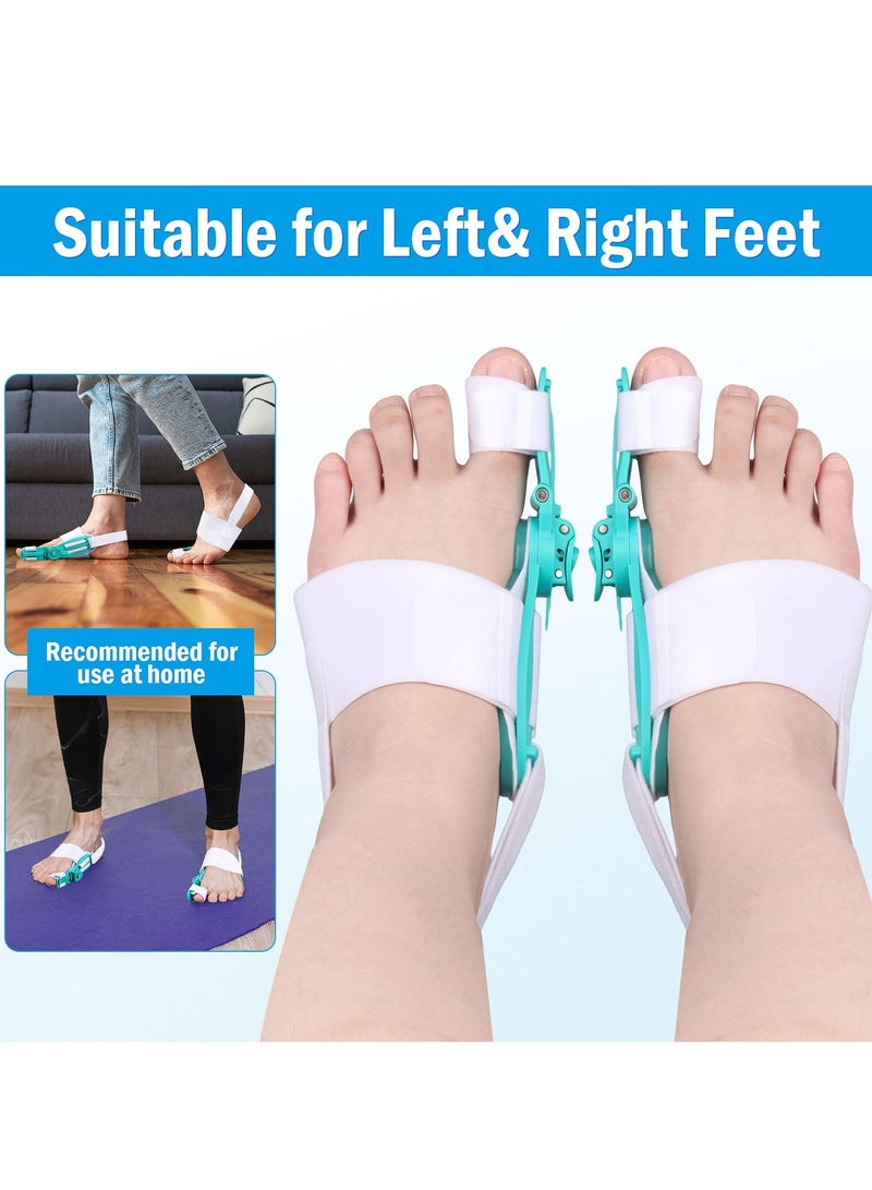 SYOSI Bunion Corrector for Women & Men, Big Toe Adjustable Knob Bunion Splint for Bunion Relief, Orthopedic Toe Straightener with Anti-slip Heel Strap, Suitable for Left and Right Feet - Image 5