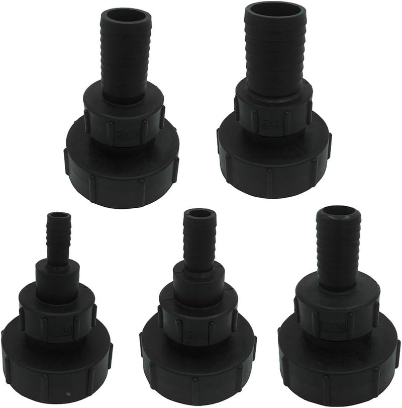 klarako 1000L IBC Drain Adapter Hose Tail Fitting DN80/3"/95mm To 20/25/32/40/50mm - 20mm - Image 5