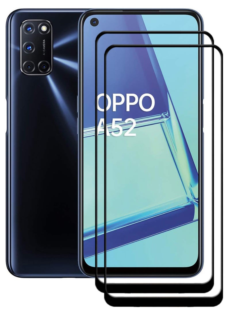 أكاليكس قطعتين، حماية شاشة،  لهاتف اوبو  A52، جودة ممتازة. - Image 1