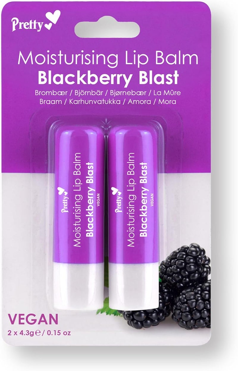 Pretty Moisturising Lip Balm Blackberry Blast