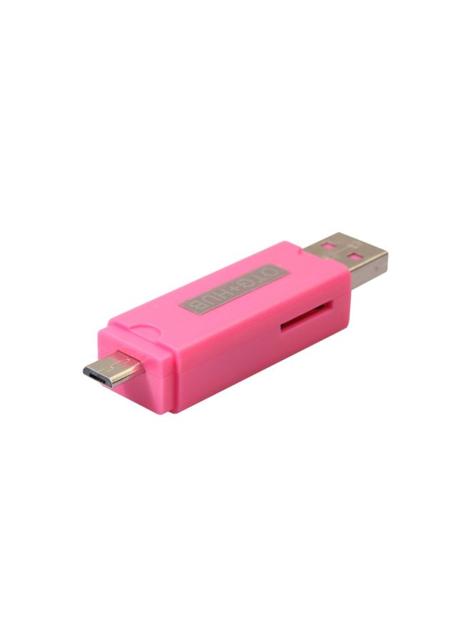 NIBEMINENT Micro USB Charging Hub Pink  - Image 2