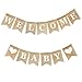 VIXAVI Welcome Baby Sign Elegant Boy and Girl Announcement Banner Newborn Birth Sign Adorable Baby Shower Decor - Image 3