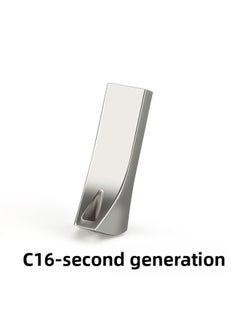 ماركة غير محددة قرص U مقاوم للماء، قرص U معدني مبتكر مخصص Usb2.0 هدية 3.0 عالي السرعة 8g16gU قرص 32 جيجا 64 جيجا - اللون: C16 - الجيل الثاني - السعة: USB3.0/64 جيجا بايت  - Image 1