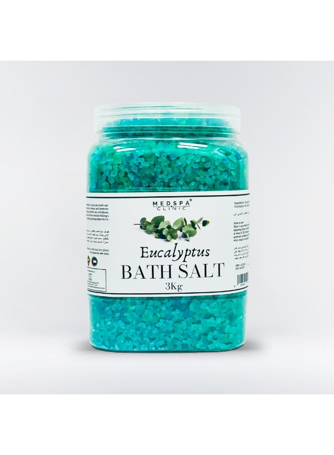 MEDSPACLINIC Eucalyptus Bath Salt 3Kg - Image 1