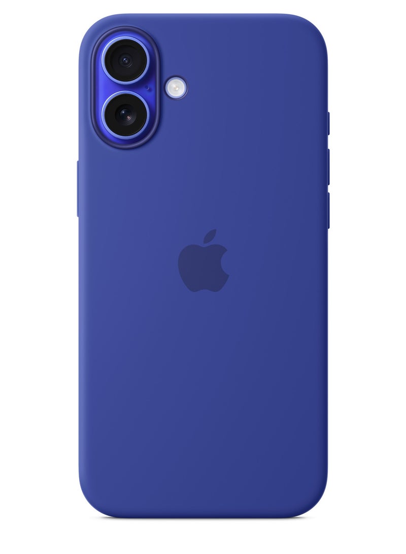 Techie Apple iPhone 16 Plus Silicone Case with MagSafe – Ultramarine - Image 1