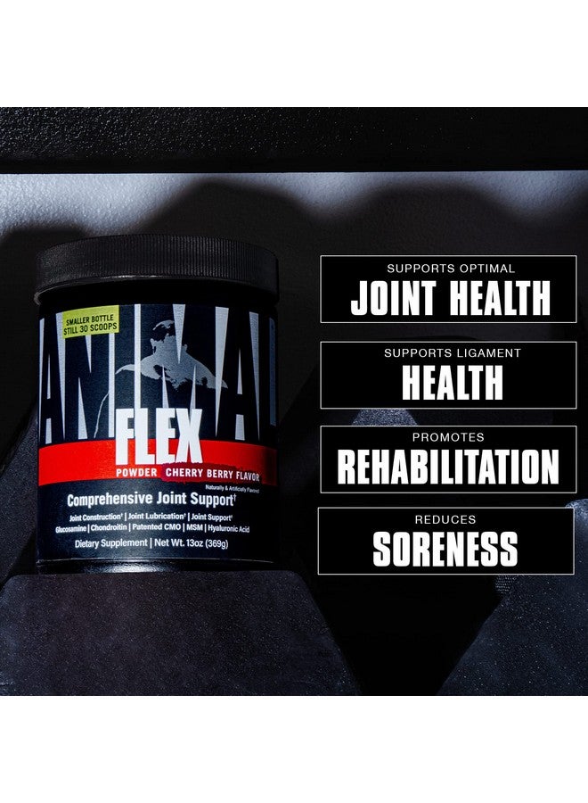 ANIMAL Flex Powder Allinone Complete Joint Support Supplement Contains Collagen Turmeric Root Curcumin Glucosamine & Chondroitin Helps Repair And Restore Joints Cherry Flavor 30 Scoops  - Image 3