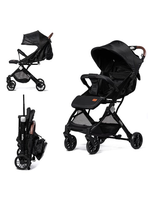 Premium Foldable Baby Stroller | Lightweight, Portable Design | Four-Wheel Stroller for Newborns and Infants