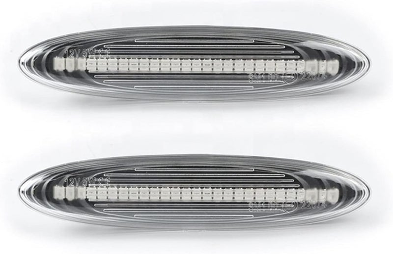 QASULER Dynamic Amber Side Marker Turn Signal Lights - Image 1