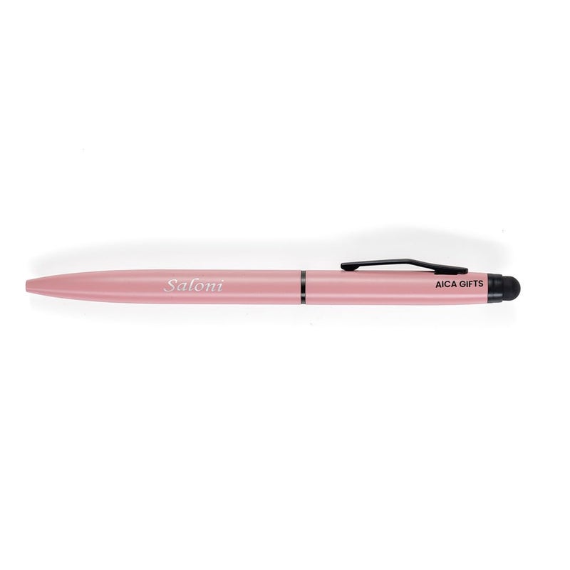 AICA Gifts Personalized Pens with Name Engraved Roller Ball Pen I Comfortable to Hold & Write I Gift for Men & Women Birthday Office Corporate Gifting (Nude Pink) - Image 1