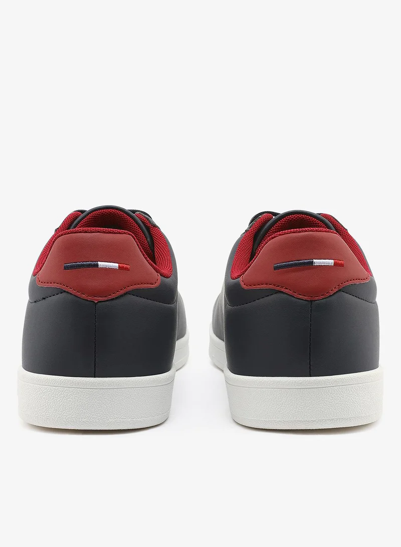 U.S. Polo Assn. Navy Men's Navy with White Sneakers - Lightweight, Breathable and Comfortable Shoes for Men | Best Price UAE