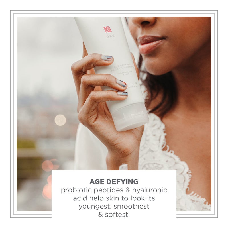 Zents Age Defying Probiotic Lotion (Travel Size - Ore Fragrance) Anti-Aging Body and Hand Cream with Organic Shea Butter & Hyaluronic Acid, 1 fl oz, TSA Approved - Image 2