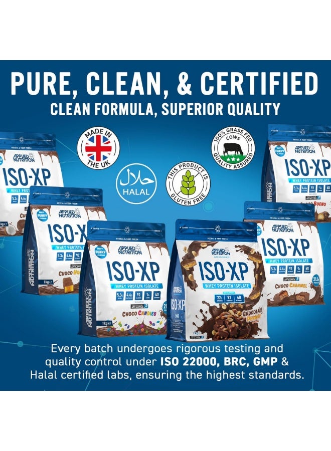 Applied Nutrition ISO XP Whey Isolate Choco Peanut 1kg - Image 5