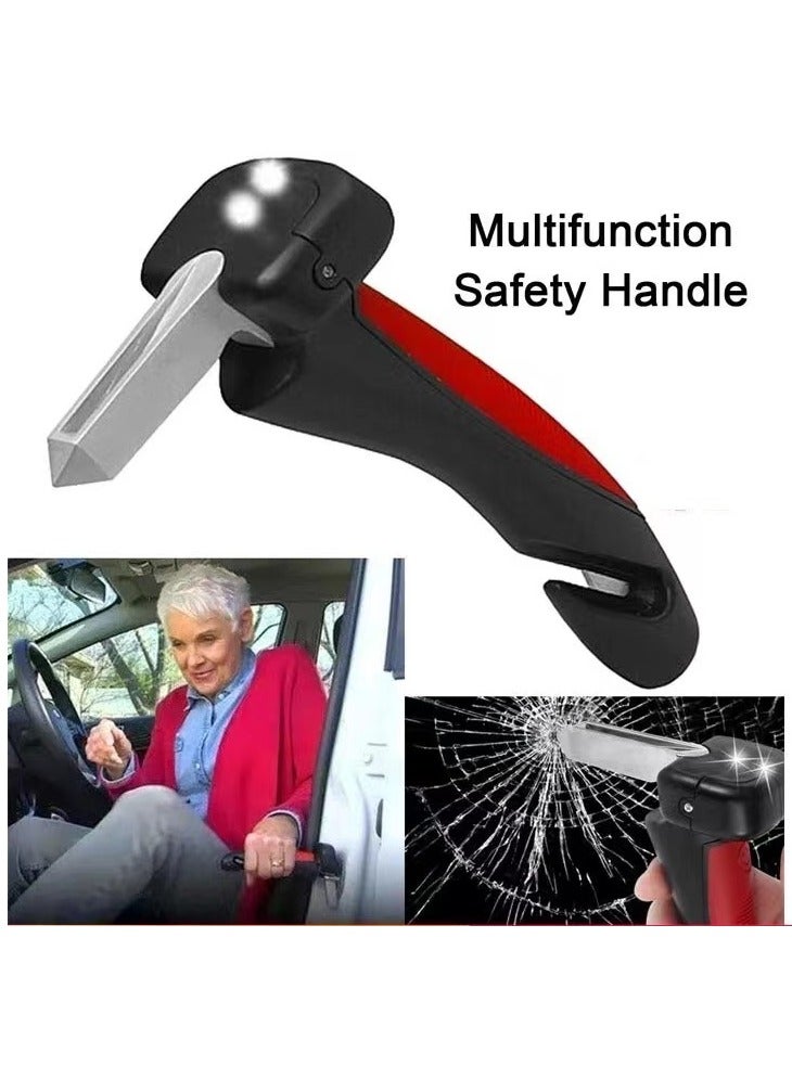 Chabeia All-in-One Car Cane, Door Handle ,Mobility Aid ,Built in LED Flashlight, Window Breaker ,Glass Breaker,Seatbelt Cutter, Car Handle Assist for Elderly and Car Emergency Tool,Door Grab Assist - Image 1