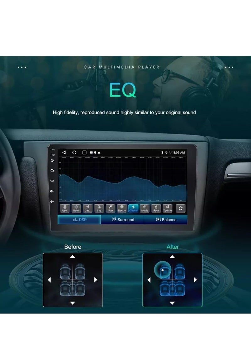 AVT Android Car Stereo for Mitsubishi Outlander 2017 To 2022 Auto AC 2GB RAM 32GB ROM MirrorLink WiFi BT, 10 Inch Support Apple Carplay, 2.5D IPS Touch Screen with Backup Camera Included  - Image 4