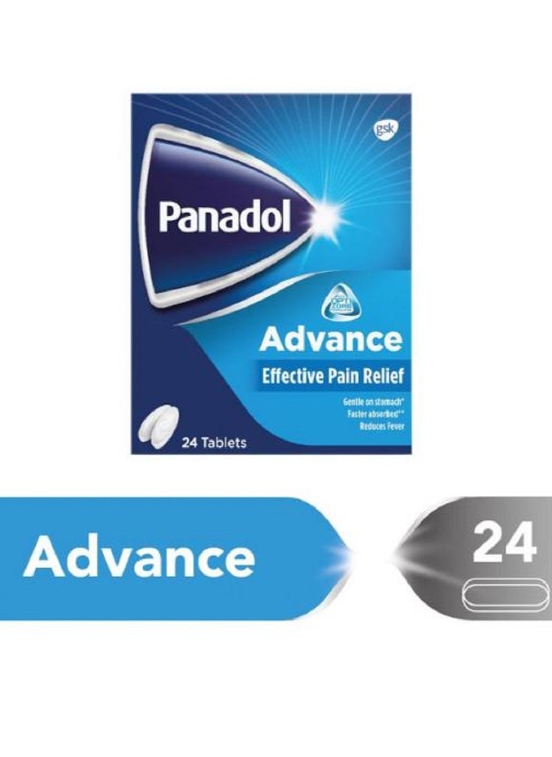 Panadol panadol advance 24 tablets  - Image 2