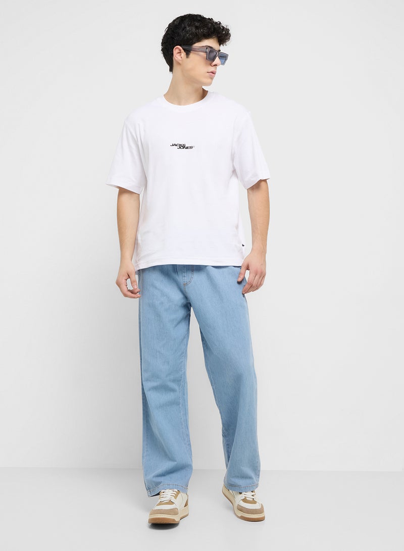 JACK & JONES Jjibill Essential Wide Leg Jogger - Image 2