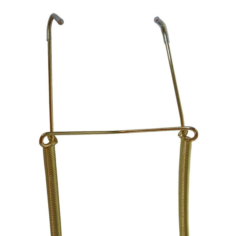 Xinlinke Lot5 6-Inch Small Invisible Plate Wire Hanger Wall Holders With Protective Rubber Cover For 5"" To 7"" Decorative Tray - Image 3