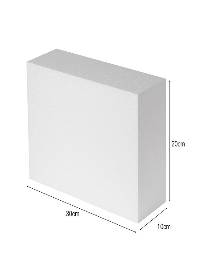 Crafare 1Pack Craft Foam Blocks 12X8X4in Polystyrene Foam Bricks Square for Arts School Projects Sculptures Floral Arrangements Modeling and Centerpieces - Image 2