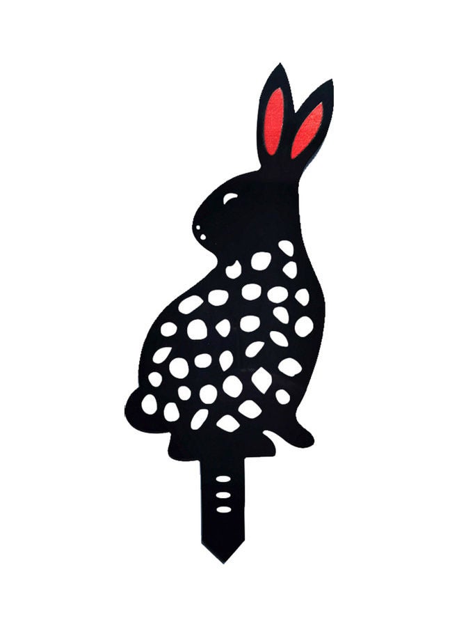 نيبمينينت تصميم رائع لتزيين الحديقة على شكل أرنب أسود