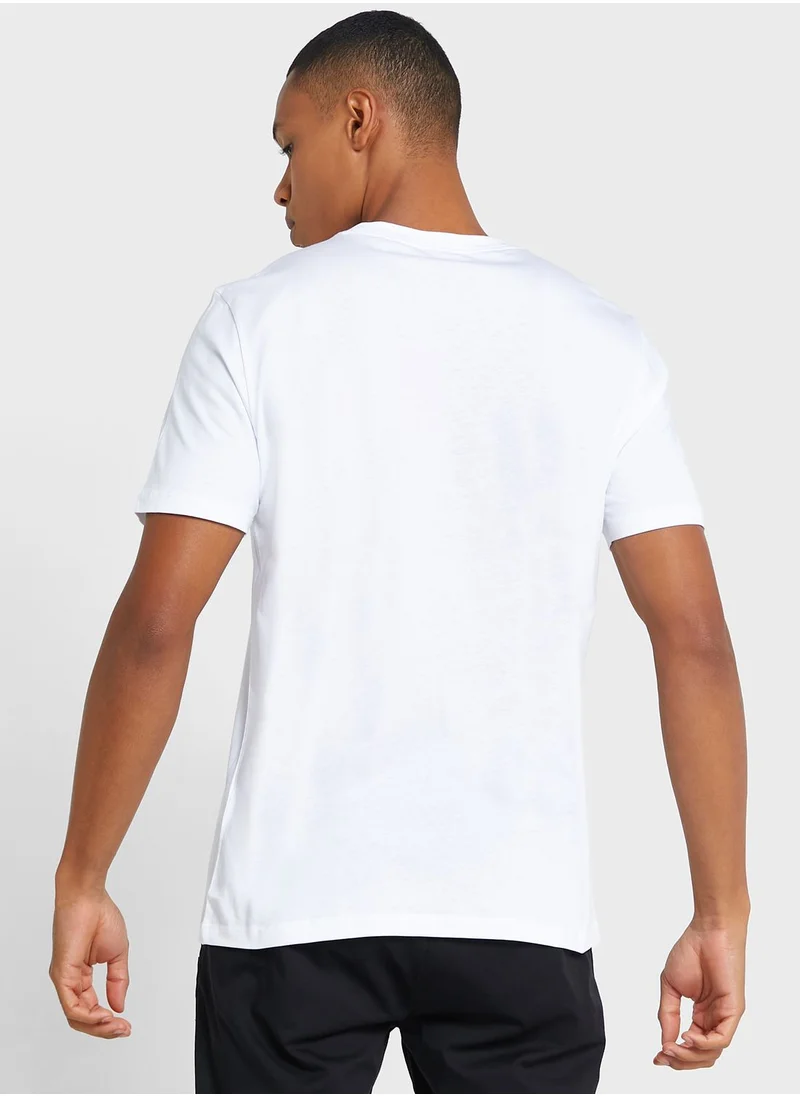 HUGO Graphic Printed Crew Neck T-Shirt