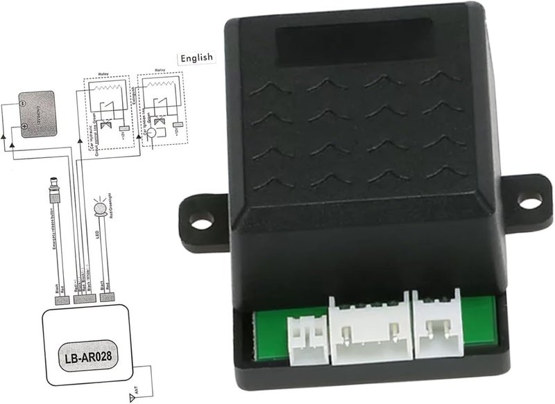 Car Alarm Security System Remote Control Start Security System Hidden Lock Vehicle Immobilizer - Image 3
