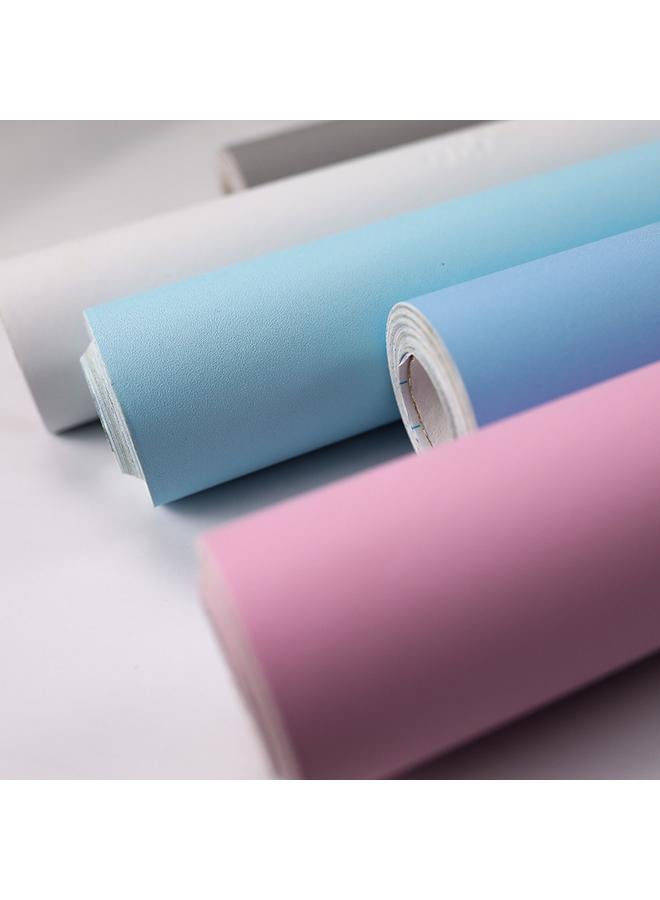 الأزرق جي دبليو ورق الحائط السميك بالجملة ورق الحائط اللزج الذاتي موراندي ورق الحائط الأبيض غرفة نوم خزانة ملابس مضادة للماء سطح المكتب ملصق جدار المطبخ مقاوم للرطوبة - Image 5