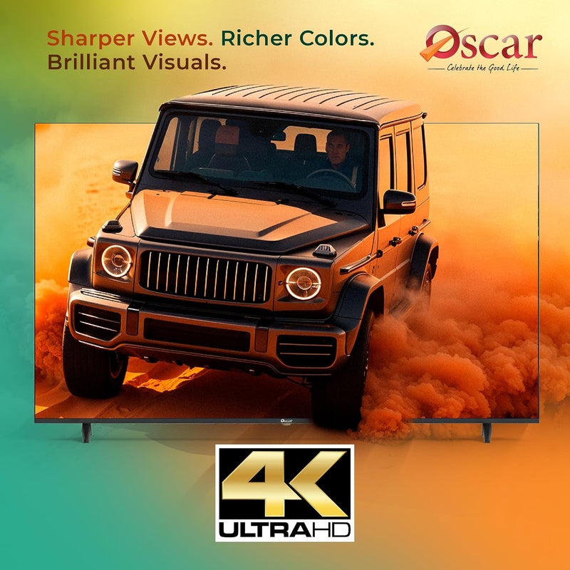 تلفزيون أوسكار الذكي 50 بوصة بدقة 4K فائقة الوضوح | نظام LG webOS | تصميم بدون إطار | HDR10 | تحكم صوتي | واي فاي وبلوتوث | تلفزيون LED فائق الوضوح - OS50PW4KM - Image 4