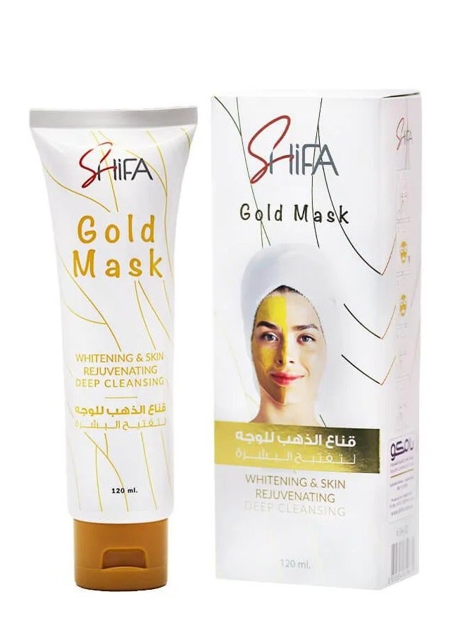 Shifa Aromas Shefa Gold Face Mask for Skin Lightening - 120 ml