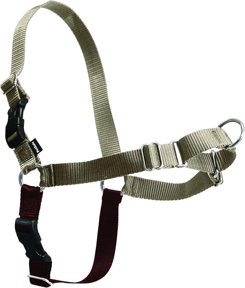 PetSafe Easy Walk Harness for Dogs - Large Size in Fawn and Brown - Image 1