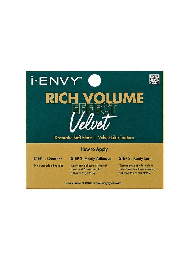 Ienvy False Lashes Velvet Soft Dramatic Fluffy Wispy Volume Eyelashes Reusable Faux Mink Natural Look Extensions Curly Strip Cat Eye Artificial Fake Lashes (02) - Image 2