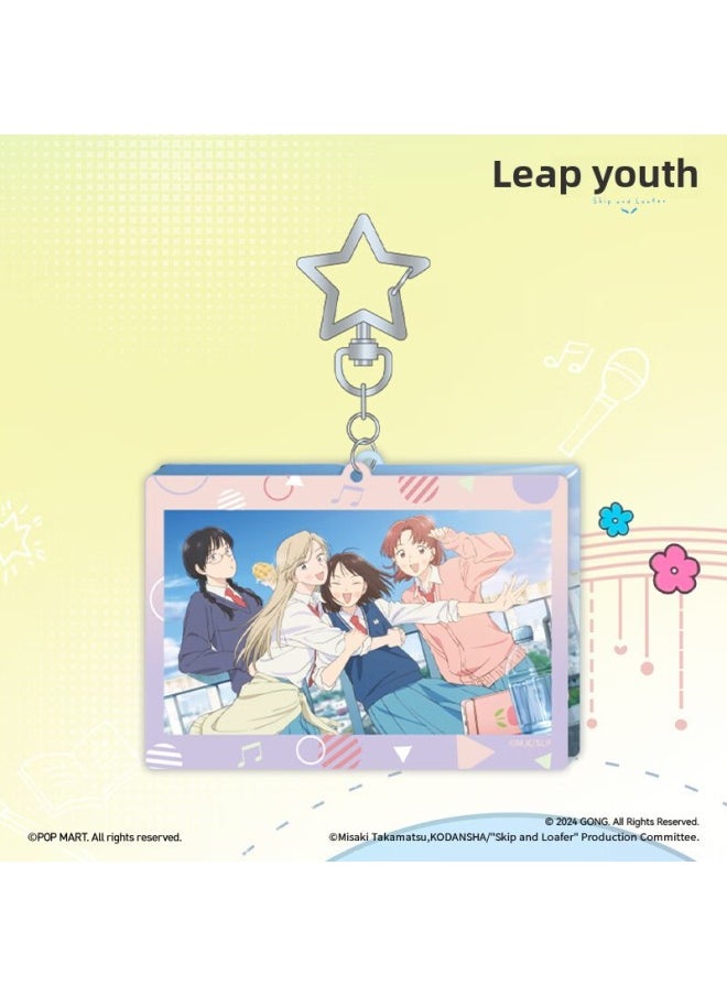 POP MART Bubble Mart Leaps Youth-Photo Frame Acrylic Pendant Peripheral Derivatives Tanabata Gift-Color:Garland  - Image 4