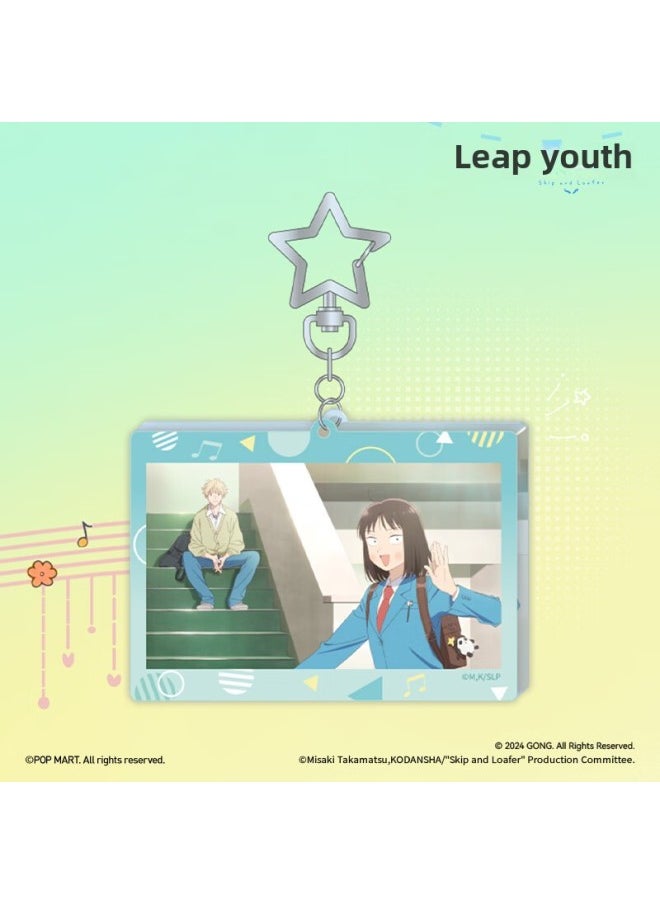 POP MART Bubble Mart Leaps Youth-Photo Frame Acrylic Pendant Peripheral Derivatives Tanabata Gift-Color:Garland  - Image 5