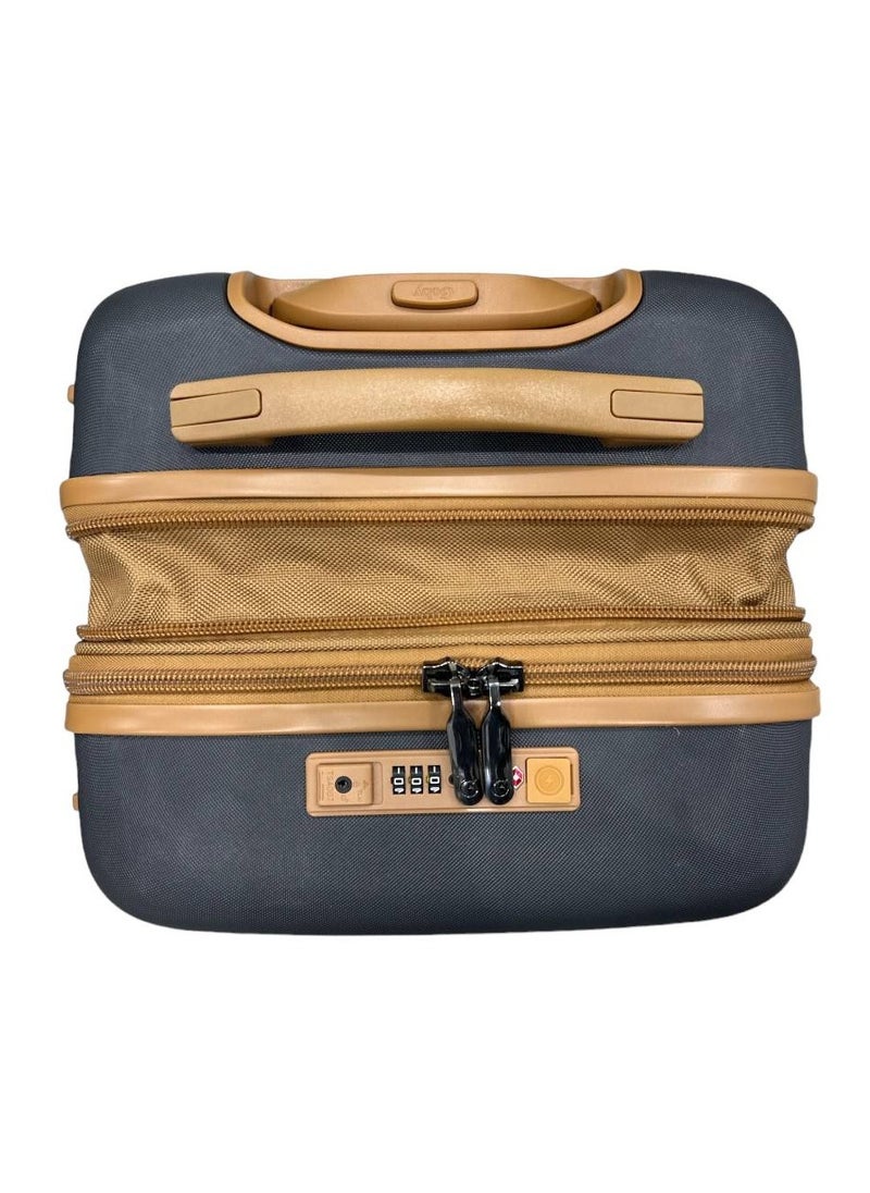 DeloPik - Goby LONDON 4 Piece Luggage Sets, Expandable Hardshell Clearance Luggage Hardside Lightweight Durable Carry On Suitcase Sets with Two Hooks, 4 Spinner Wheels, TSA Lock (4 Pcs set, Color I) - Image 1