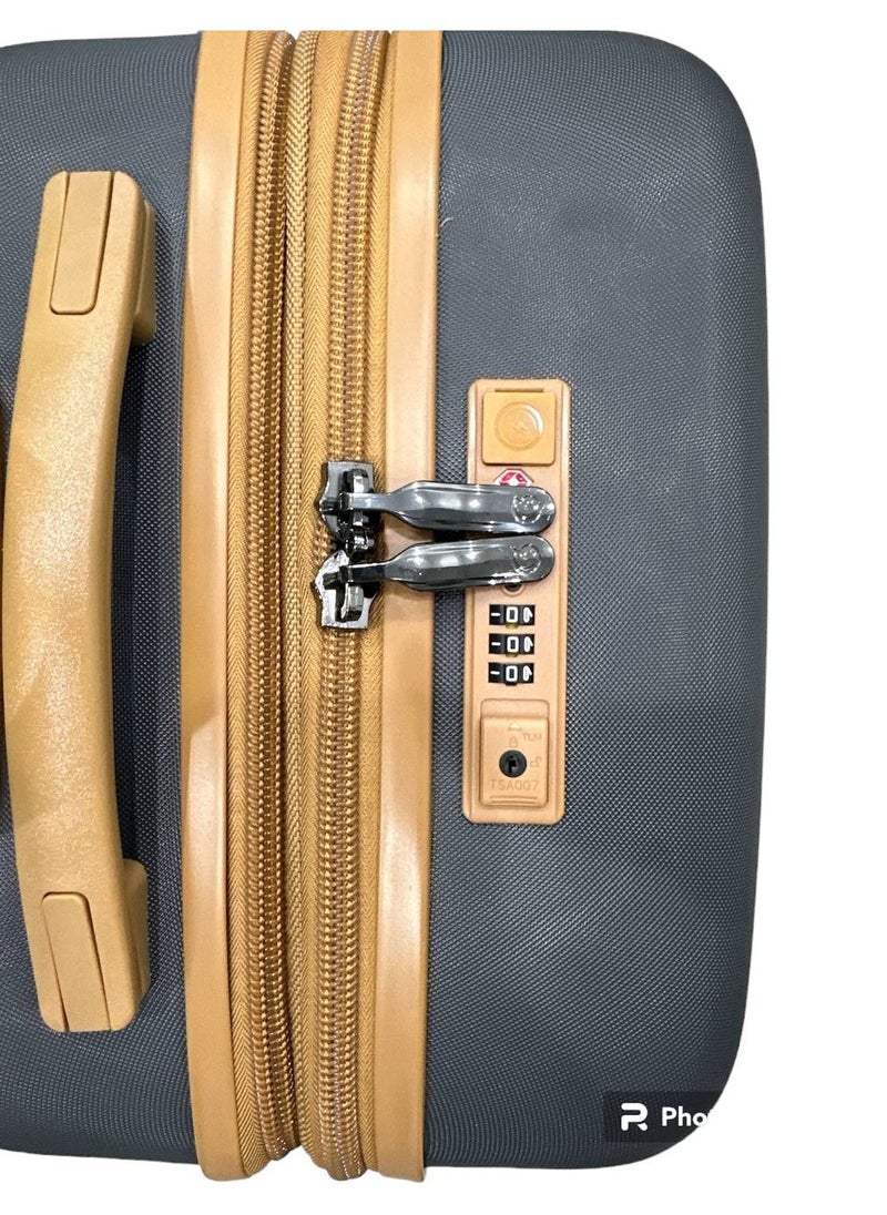 DeloPik - Goby LONDON 4 Piece Luggage Sets, Expandable Hardshell Clearance Luggage Hardside Lightweight Durable Carry On Suitcase Sets with Two Hooks, 4 Spinner Wheels, TSA Lock (4 Pcs set, Color I) - Image 1
