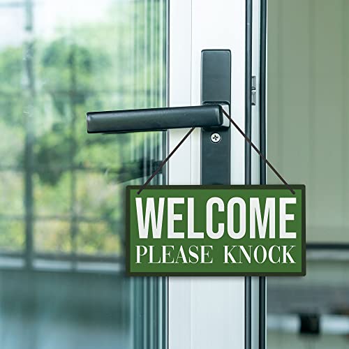 Putuo Decor Meeting in Progress Door Sign, Do Not Disturb Sign for Therapy Office, Business, Counseling, Clinic, 10x5 Inches PVC Hanger Plaque - Image 4