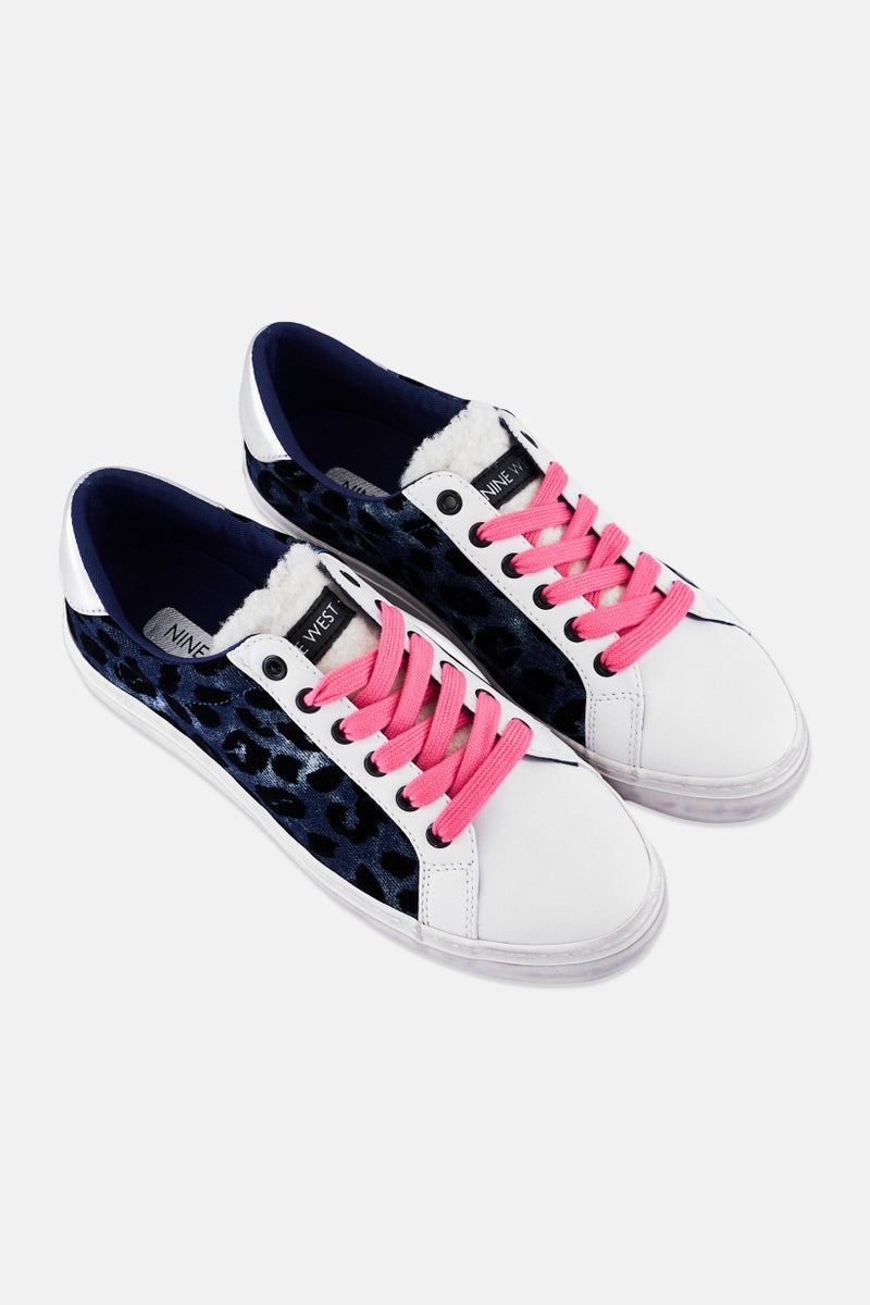 NINE WEST Women WNBEST7-A Lace Up Casual Shoes, Multicolor - Image 2